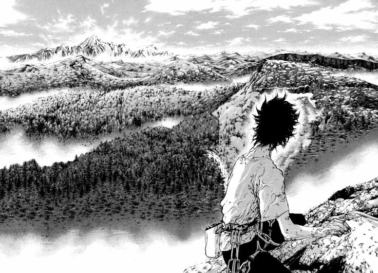 Solidão no topo da montanha